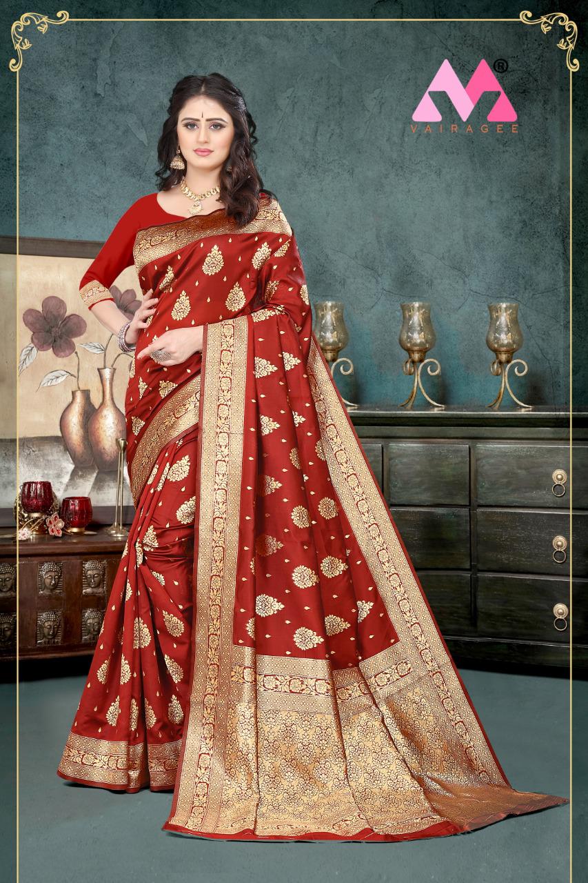 Vivera Pavitra Festive Wear Banarasi Silk Designer Fancy Saree Collection